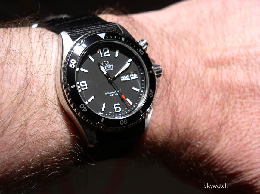 orient diver 40mm